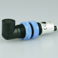 Datasensor M18 right-angle 3 wire dark-operat...